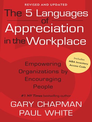 cover image of The 5 Languages of Appreciation in the Workplace